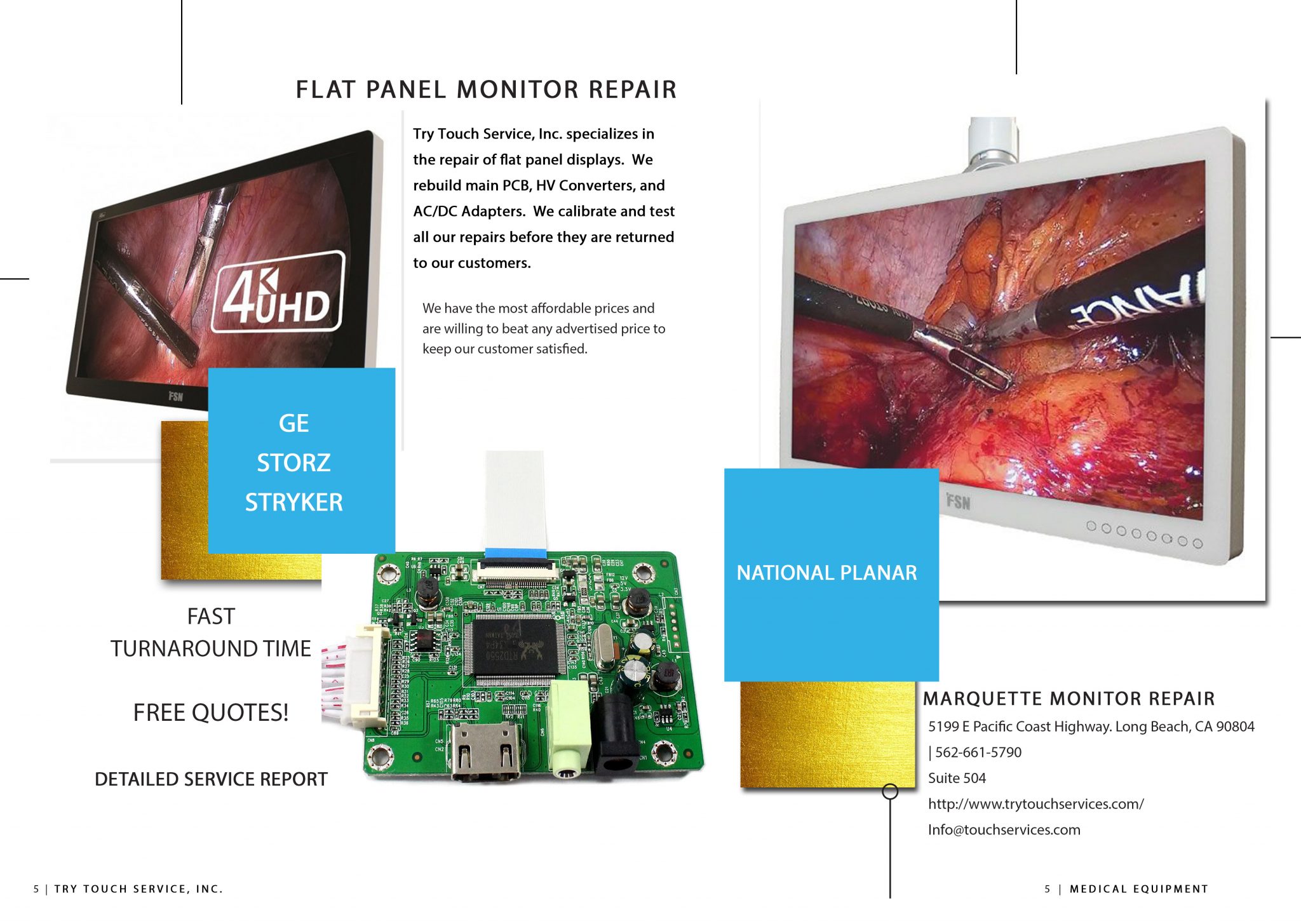 5_flat panel monitor repair